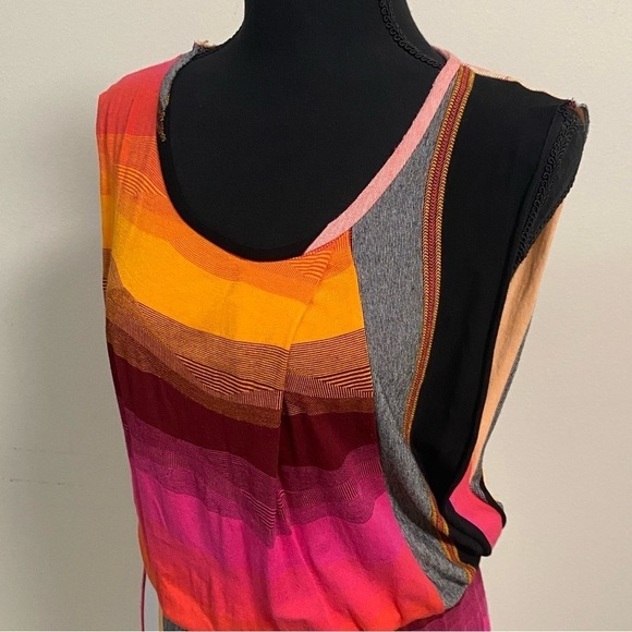 Desigual Mini dress Golden Poppy Size Small - Picture 4 of 11